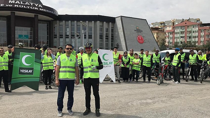 Bağımlılıkla mücadele için pedal çevirdiler