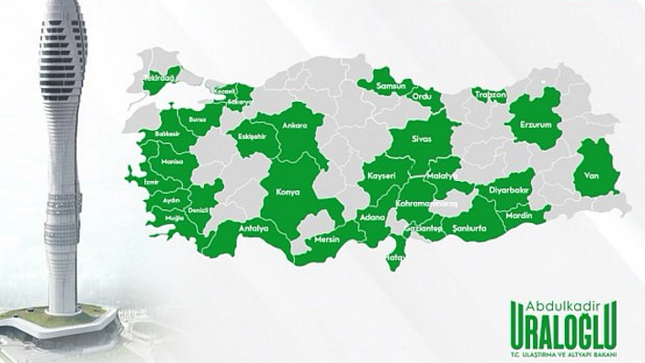 Bakan Uraloğlu açıkladı: Malatya'ya kuleli vizyon proje!
