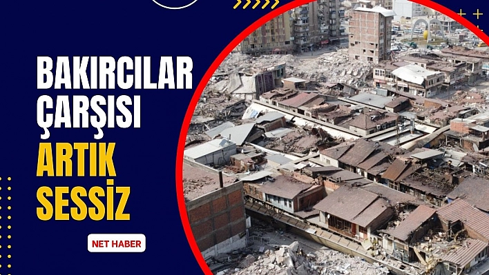 Bakırcılar Çarşısı artık sessiz