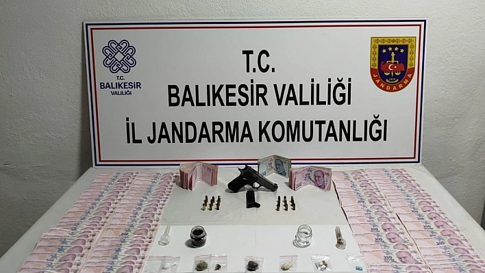 Balıkesir'de kaçakçılık ve uyuşturucu operasyon