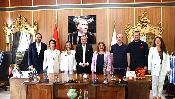 Başkan Balaban, CHP milletvekillerini ağırladı