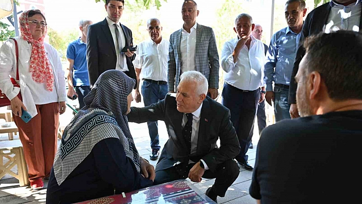 Başkan Bozbey,vatandaşın sorun ve taleplerini dinledi