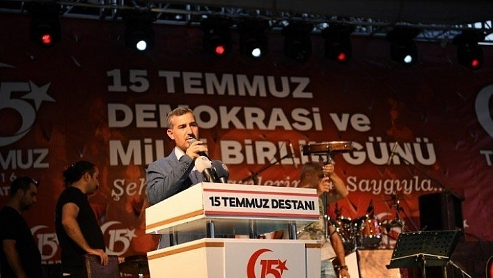 Başkan Çınar'dan 15 Temmuz mesajı