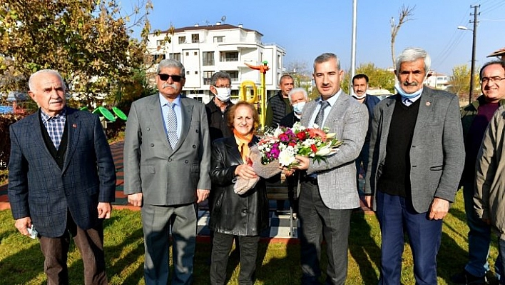 Çınar park alanını inceledi