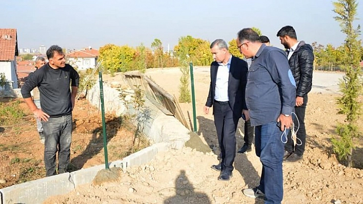 Çınar yatırımları inceledi