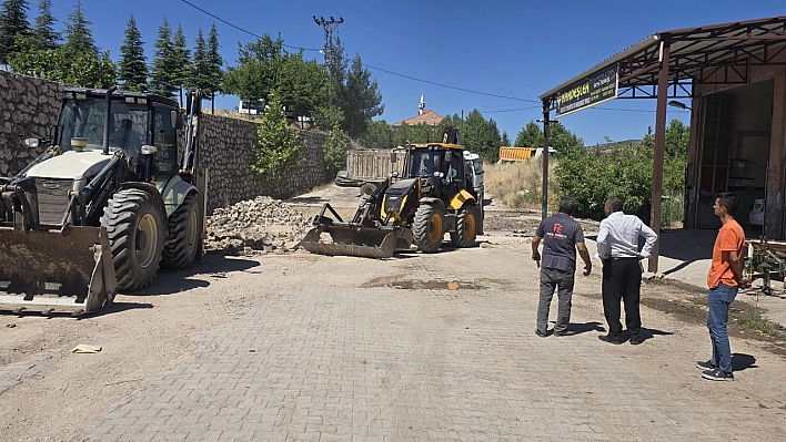 Başkan Coşkun, yeni sanayi sitesindeki tadilat çalışmalarını yerinde inceledi