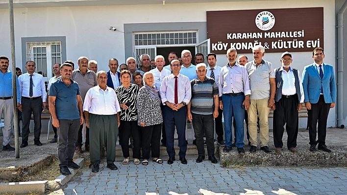 Yeşilyurt'un her noktasına eşit hizmet anlayışı
