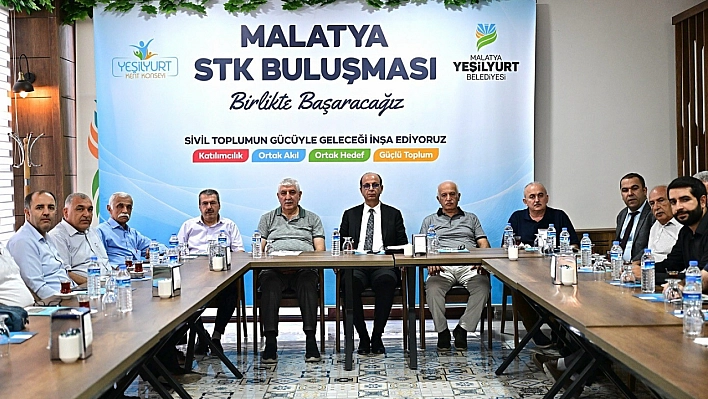 Yeşilyurt'ta STK buluşması: Şehir planlaması ve dayanışma masaya yatırıldı