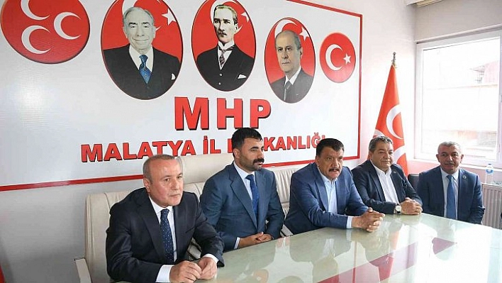 Gürkan'dan MHP ziyareti