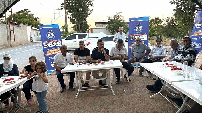 Malatya'yı el ele, gönül gönüle inşa ediyoruz
