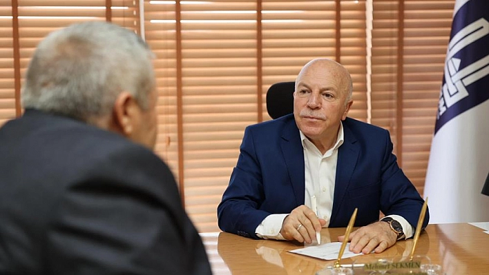 Başkan Sekmen vatandaşı dinledi
