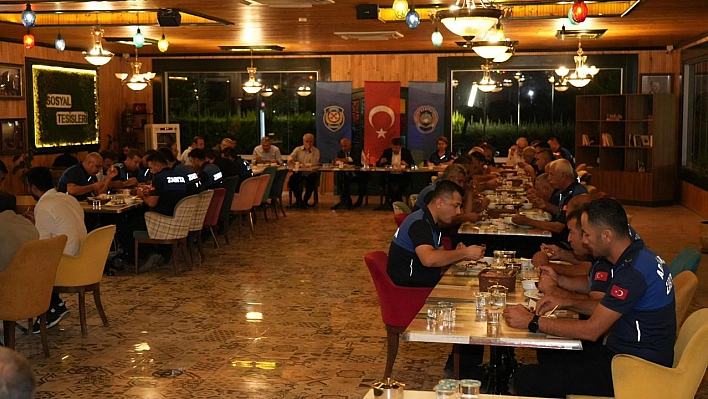 Başkan Tutdere'den zabıta personeliyle bir araya geldi