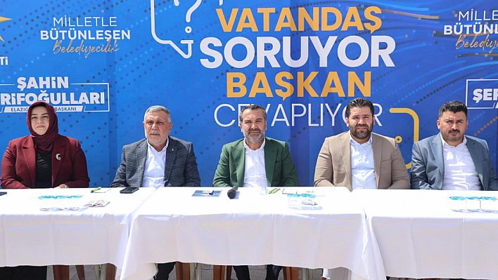 Başkanı Şerifoğulları, vatandaşların sorularını cevapladı