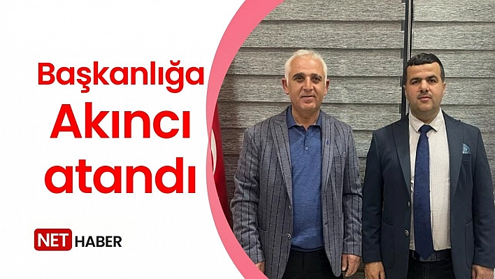 Başkanlığa Akıncı atandı