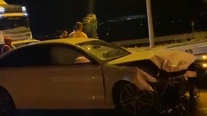 Batı Çevre Yolu'nda kaza: 2 yaralı