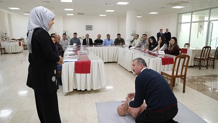 Battalgazi'de ilk yardım eğitimi