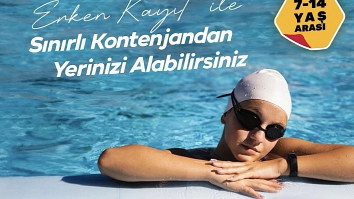Battalgazi'de yüzme kursları 1 Haziran'da başlıyor!