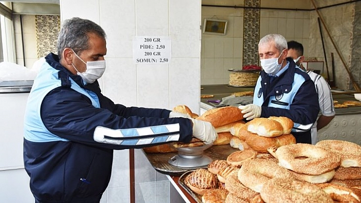 Fırınlara gramaj ve hijyen denetimi