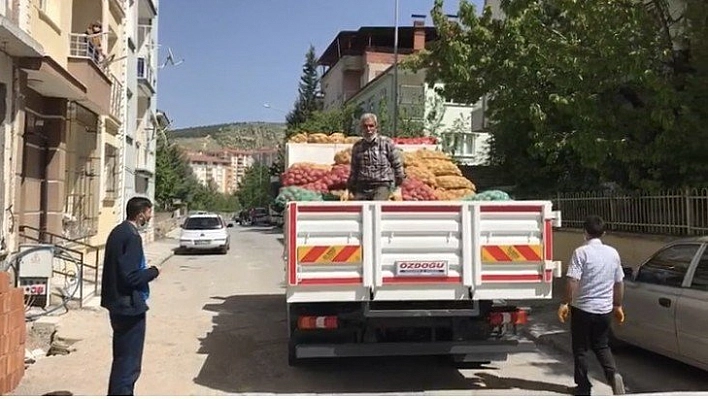 Ücretsiz soğan ve patates