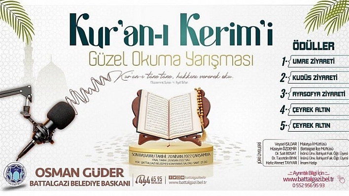 Kur'an-ı Kerimi güzel okuma yarışması