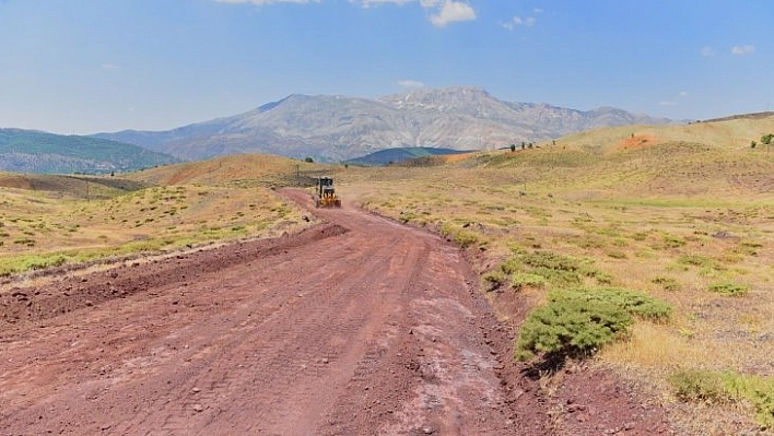 Yayla yolları genişliyor