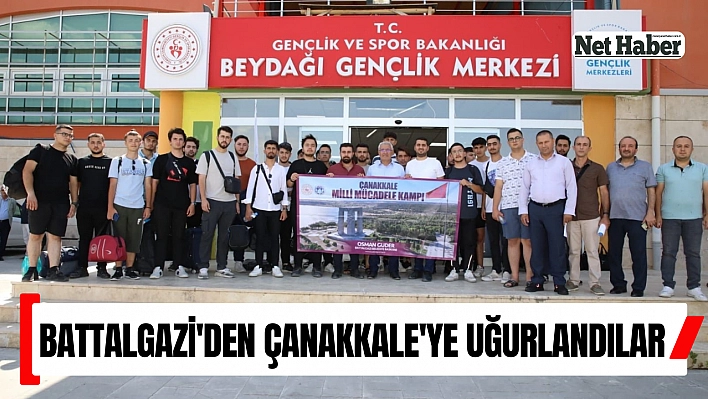 Battalgazi'den Çanakkale'ye uğurlandılar