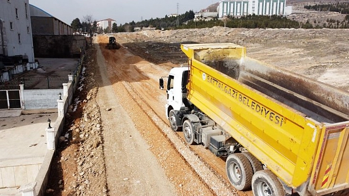 Battalgazi yollarla güzelleşiyor