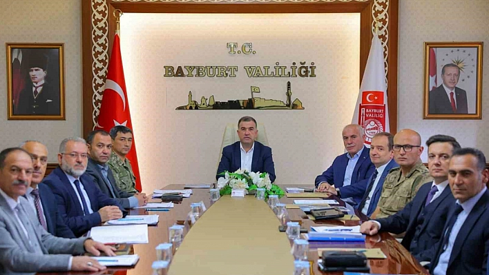 Bayburt'ta değerlendirildi