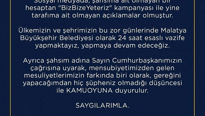 Gürkan kampanya hesabına para yatıracak