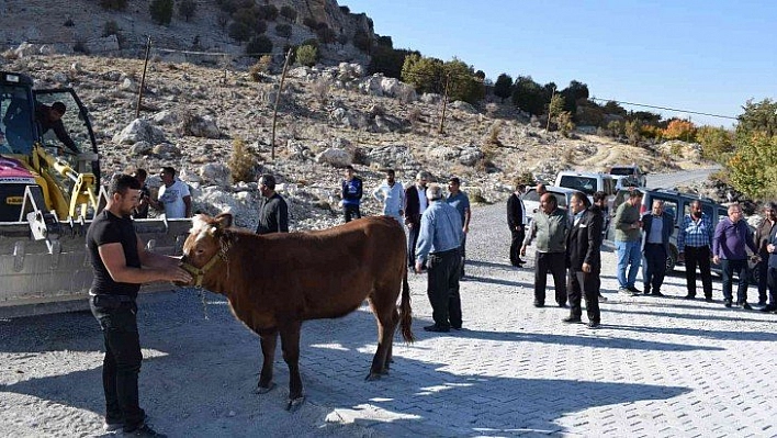 Kazgan'a hizmet teşekkürü