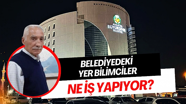 Belediyedeki yer bilimciler ne iş yapıyor?