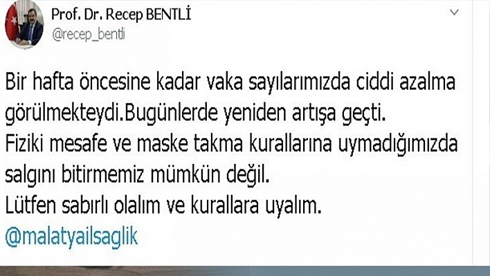 Bentli'den korona virüs uyarısı