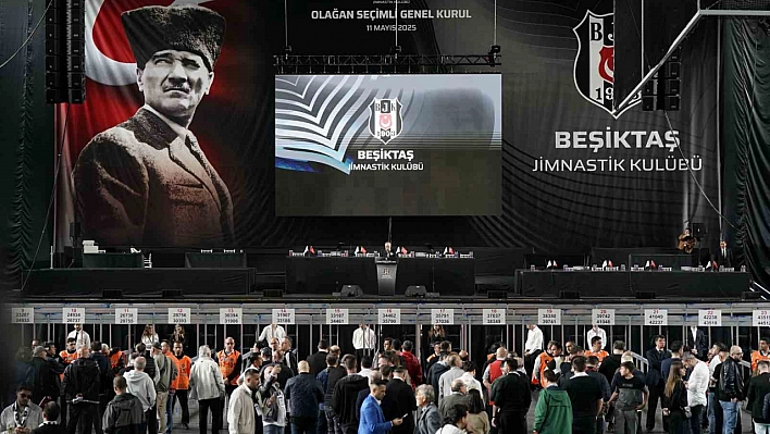 Beşiktaş'ta olağan seçimli genel kurul başladı