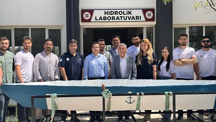 Beton kanoyla 4'üncü oldular!