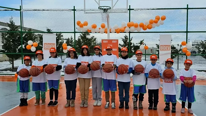BİDEV'den Malatya'ya basketbol sahası