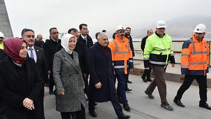 Binali Yıldırım Kömürhan'da