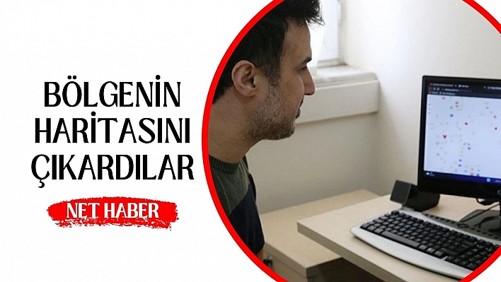 Bölgenin haritasını çıkardılar