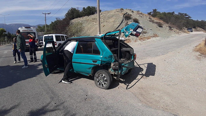 Bolu' da Trafik Kazası: 1 Yaralı