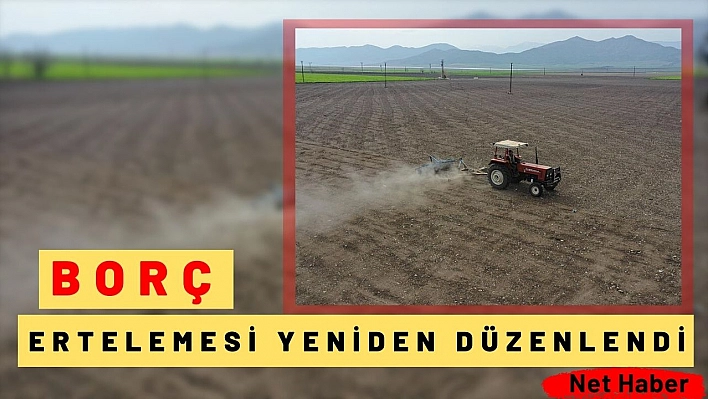 Borç ertelemesi yeniden düzenlendi