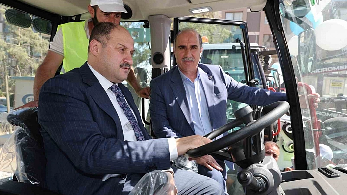 Altyapı için 47 milyon lira değerinde yeni araç filosu