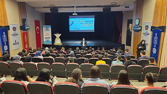 Büyükşehir'den LGS öğrencilerine moral desteği