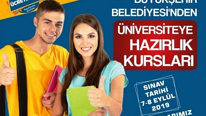 Büyükşehir'den üniversiteye hazırlık kursları