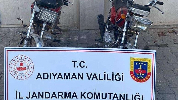 Çalıntı motosiklet ele geçirdi