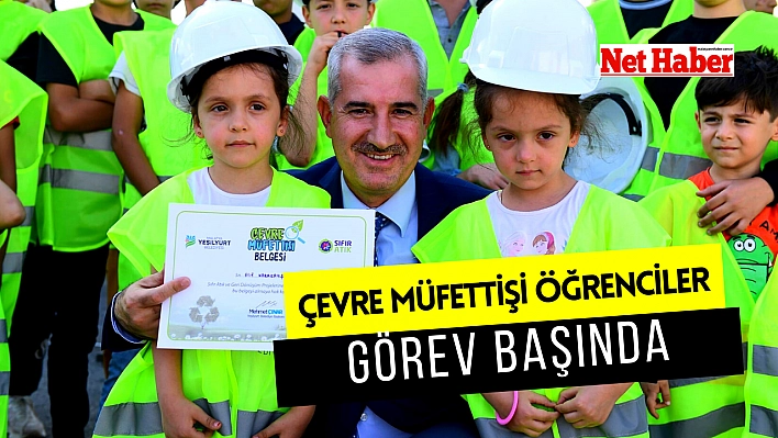 Çevre müfettişleri görev başında