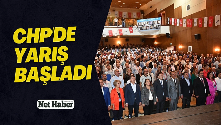 CHP'de yarış başladı