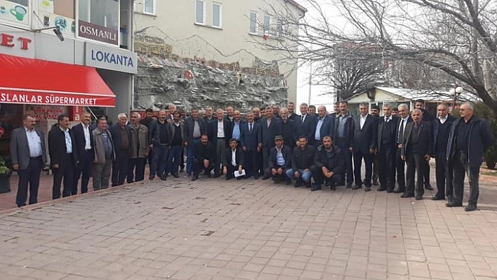 CHP'den Akçadağ'da muhtarlarla toplantı