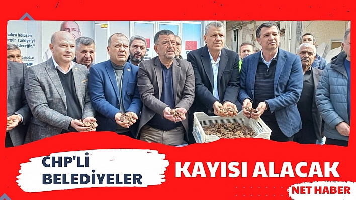 CHP'li belediyeler kayısı alacak