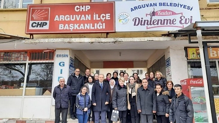 CHP Arguvanda toplandı