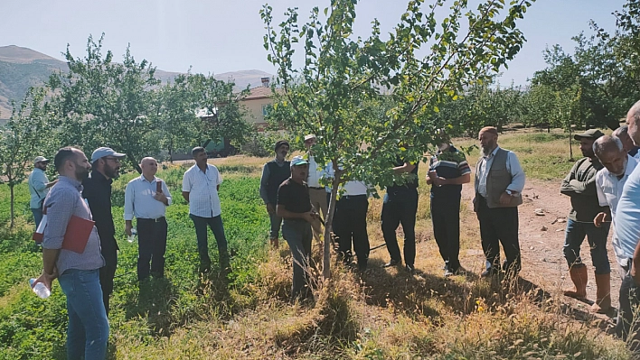 Çiftçilere eğitim verildi