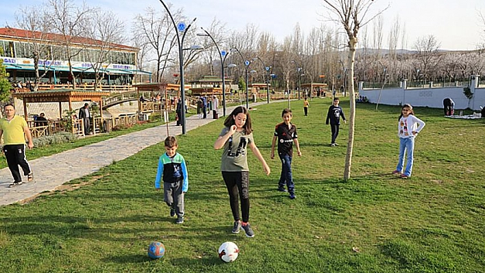 Çınar Park'a yoğun ilgi 